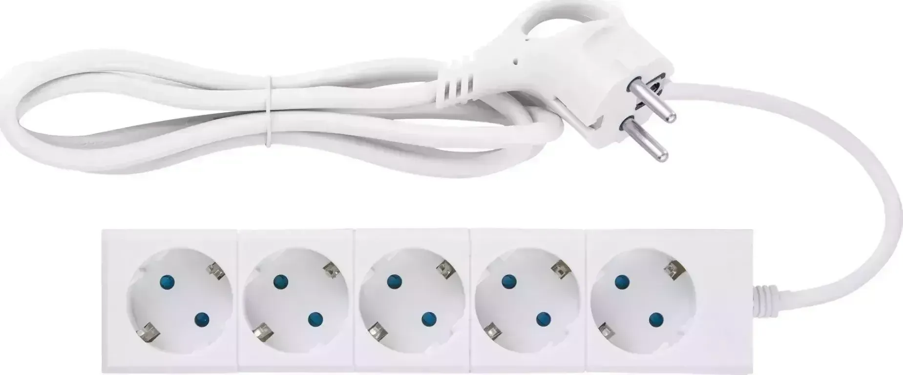 Удлинитель DUWI 32060 9 Supraline 5гн. 3м. Белый