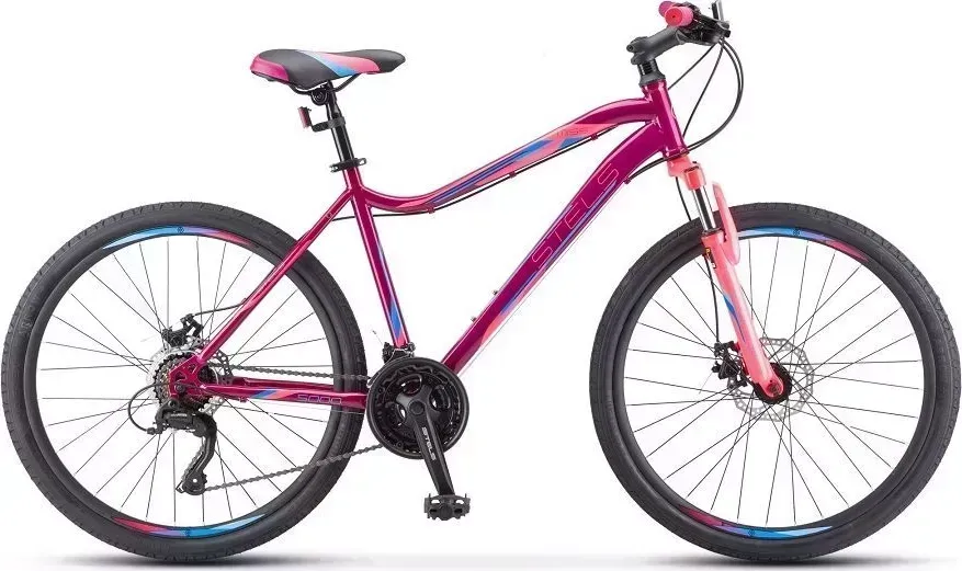Велосипед STELS Miss-5000 MD 26" V020*LU096322*LU089357 *16" Вишнёвый/розовый