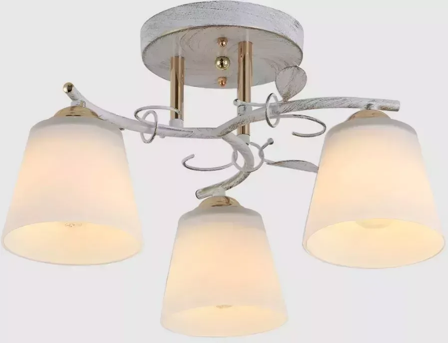Люстра RITTER 52511 0 Modern 145/3 3хE27, 400х400х230мм, золото,