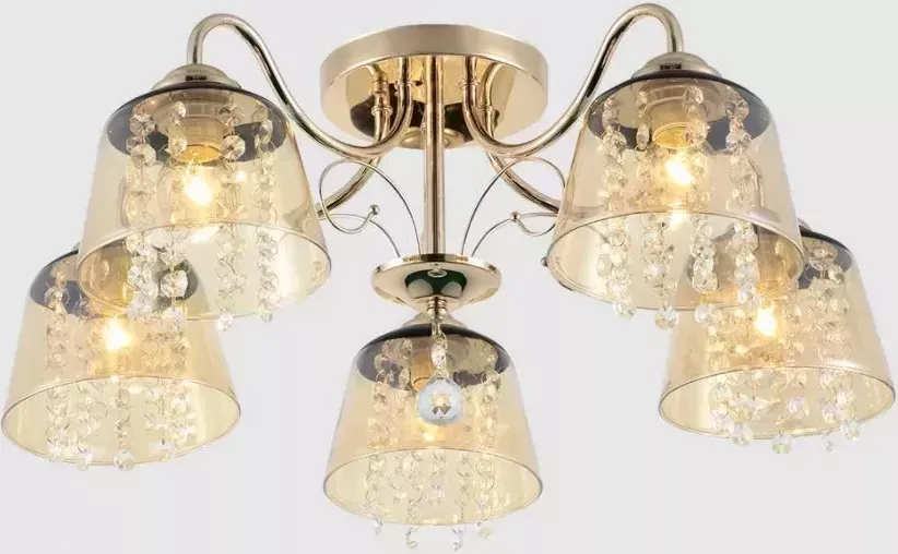 Люстра RITTER 52530 1 Vintage 176/5 5хE27, 590х590х280мм, хром,