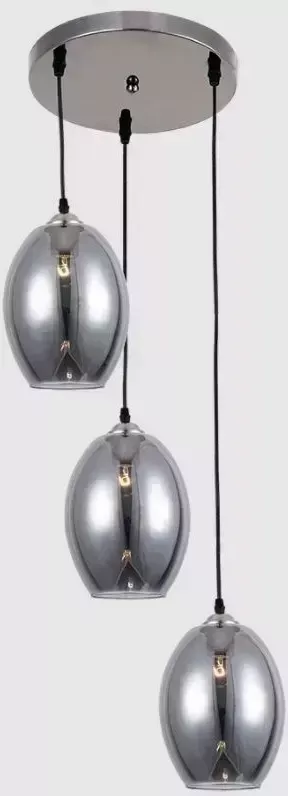 Люстра RITTER 52537 0 подвесная Vintage 190/1 E27, ф380х800мм, хром ,
