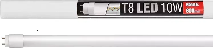 Лампа светодиодная REV 32391 4 сд T8 600мм G13 10 W 6500К холодный свет 4 T8 10 W