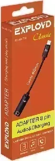 Переходник EXPLOYD EX-AD-758 - адаптер 8 Pin Classic черный