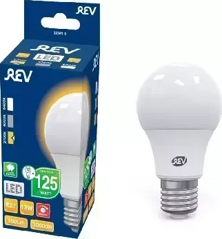Лампа светодиодная REV 32381 5 сд A60 Е27 13W, PREMIUM (DIMMABLE) 2700K теплый свет диммируемая