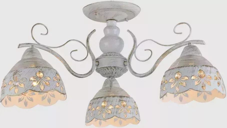 Люстра RITTER 52512 7 Romantic 155/3 3хE27, 580х580х265мм, золото,