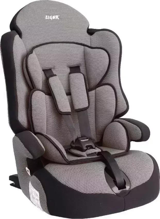Автокресло SIGER (KRES0148) ПРАЙМ ИЗОФИКС , серый