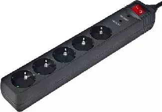 Сетевой фильтр ENERGENIE (07909) SPG5-C-5 черный 5 роз