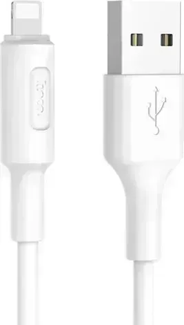 Кабель HOCO (6957531080114) X25 USB-8 Pin 2.0A 1.0M белый