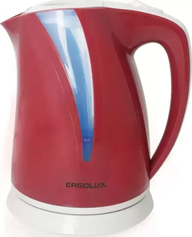 Чайник электрический ERGOLUX ELX-KP03-C73 вишнево-св.серый 2л.