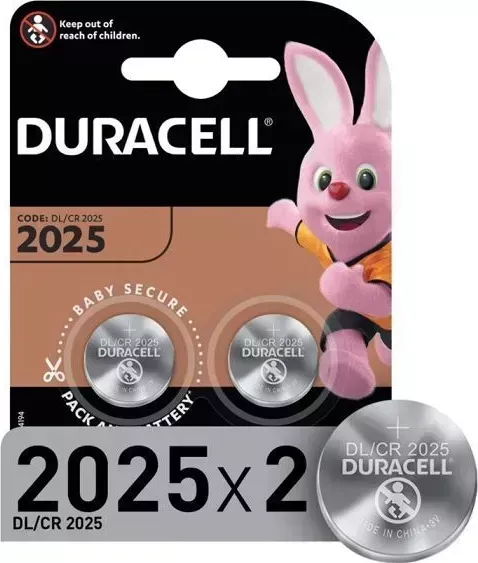 Батарейки DURACELL CR2025-2BL (Б0037272)