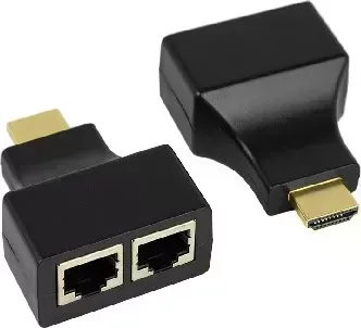 Кабель HDMI REXANT (17-6916) УДЛИНИТЕЛЬ ПО ВИТОЙ ПАРЕ RJ-45(8P-8C)