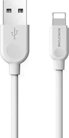 Кабель BOROFONE (6957531089971) BX14 USB-8 Pin 2A 1.0m белый
