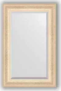 Зеркало Evoform с фацетом в багетной раме Exclusive 55x85 см, старый гипс 82 мм (BY 1232)