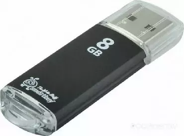 Флеш-накопитель SMARTBUY (SB8GBVC-K) 8GB V-CUT BLACK