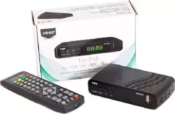 Ресивер цифровой ЭФИР HD-215 DVB-T2/DOLBY DIGITAL/WI-FI/дисплей