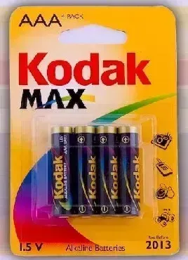Батарейки KODAK LR03-4BL (40)