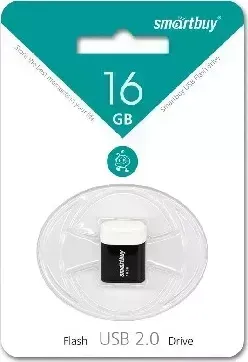 Флеш-накопитель SMARTBUY (SB16GBLARA-K) 16GB LARA BLACK