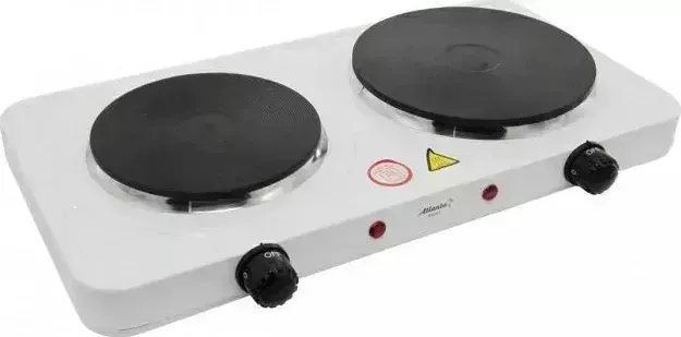 Настольная плита АТЛАНТA ATH-1740 (white) двухконфорочная ATLANTA ATH-1740 (white)