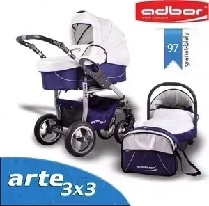 Коляска 3 в 1 Adbor 3 в 1 Arte 3x3 97 (00-00000392)
