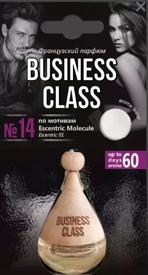 Ароматизатор FRESHCO "DROP OF BUSINESS CLASS" ESCENTRIC MOLECULES AR1BC114