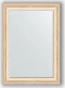 Зеркало Evoform с фацетом в багетной раме Exclusive 75x105 см, старый гипс 82 мм (BY 1292)