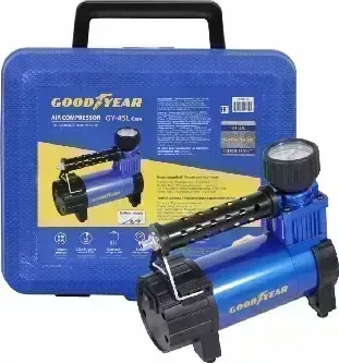 Компрессор автомобильный GOODYEAR GY000116 GY-45L CASE 45 л/мин Авто-компрессор 45
