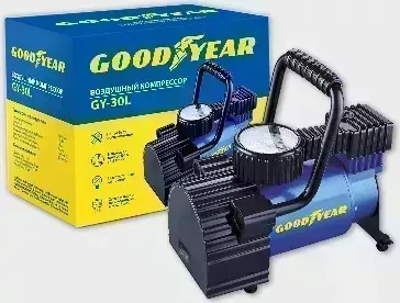 Компрессор автомобильный GOODYEAR GY000101 GY-30L 30 л/мин Авто-компрессор 30
