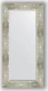 Зеркало Evoform с фацетом в багетной раме Exclusive 56x116 см, алюминий 90 мм (BY 1150)