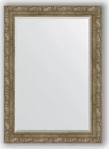 Зеркало Evoform с фацетом в багетной раме Exclusive 75x105 см, виньетка античная латунь 85 мм (BY 3463)