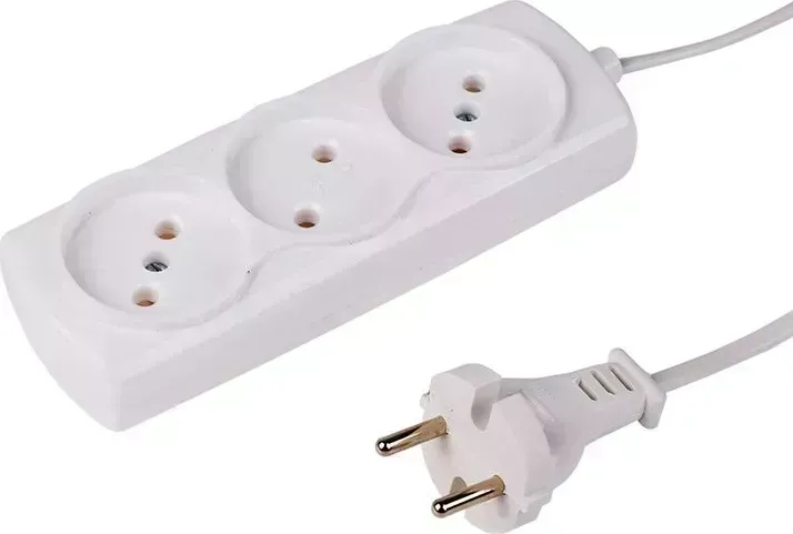 Удлинитель PROCONNECT (11-7214) STANDARD 3 гнезда, 5 м, 2х0.75 мм2, б/з, белый