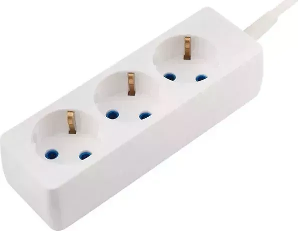 Удлинитель PROCONNECT (11-7203) 2 гнезда, 5 м, 3х0.75 мм2, с/з, белый