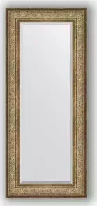 Зеркало Evoform с фацетом в багетной раме Exclusive 60x140 см, виньетка античная бронза 109 мм (BY 3529)