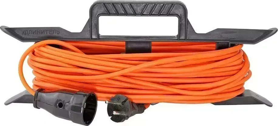 Удлинитель GLANZEN ER-10-001 на рамке - 10 м