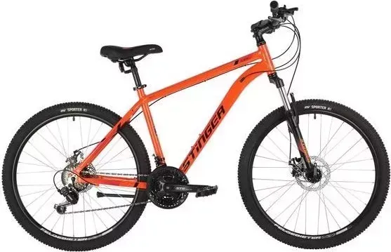 Велосипед STINGER 26AHD.ELEMEVO.14OR1 оранжевый, алюминий, размер 14" 146756