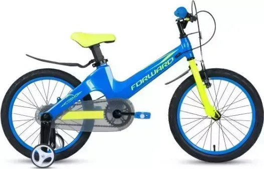 Велосипед FORWARD COSMO 16 2.0 (16" 1 ск.) 2020-2021, синий, 1BKW1K7C1009 16 1