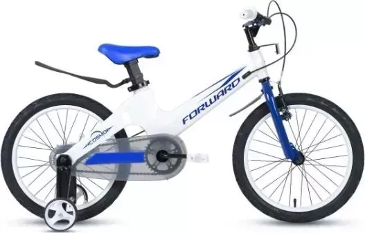 Велосипед FORWARD COSMO 16 2.0 (16" 1 ск.) 2020-2021, белый, 1BKW1K7C1013 16 1