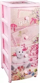 Комод АЛЬТЕРНАТИВА М1999 "Girl" 4-х секционный