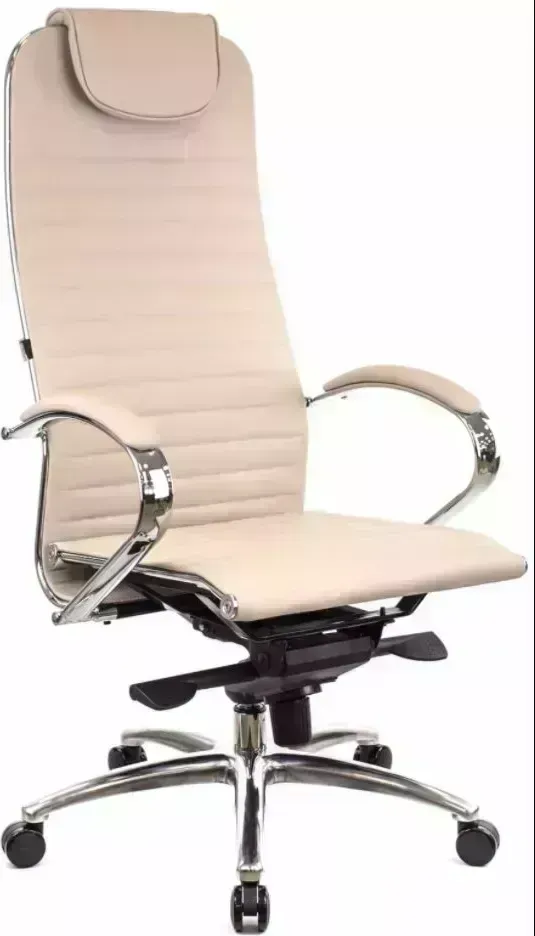 Кресло офисное EVERPROF Deco Экокожа Бежевый