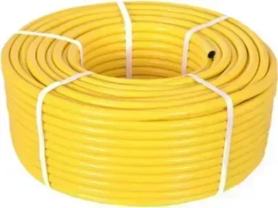 Шланг ТЕХПРОМ садовый Ш-3450 , жёлтый, армированный, ПВХ, 3/4"x50 м/1 шт. 19864