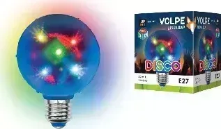 Светильник VOLPE UL-00002761 ULI-Q308 1,5W/RGB/E27 ДИСКО ШАР 3D
