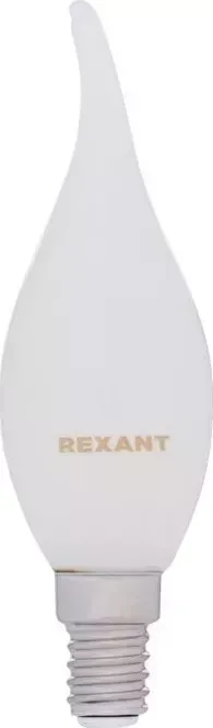 Лампа светодиодная REXANT (604-113) CN37 9.5 ВТ 915 ЛМ 2700K E14 МАТОВАЯ КОЛБА