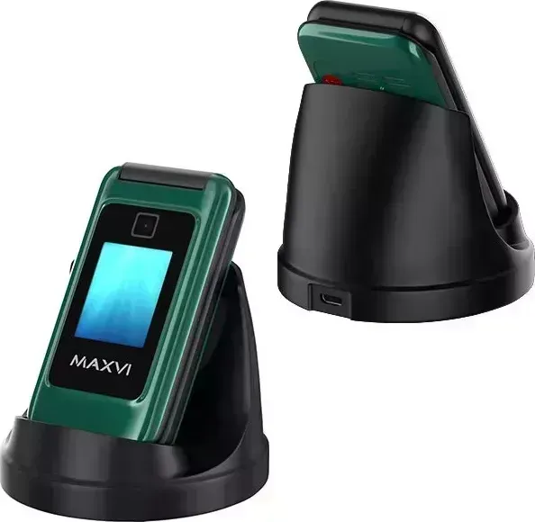 Мобильный телефон MAXVI E8 green