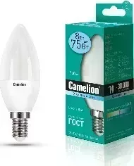 Лампа CAMELION LED8-C35/845/E14 (Эл. светодиодная 4500К)