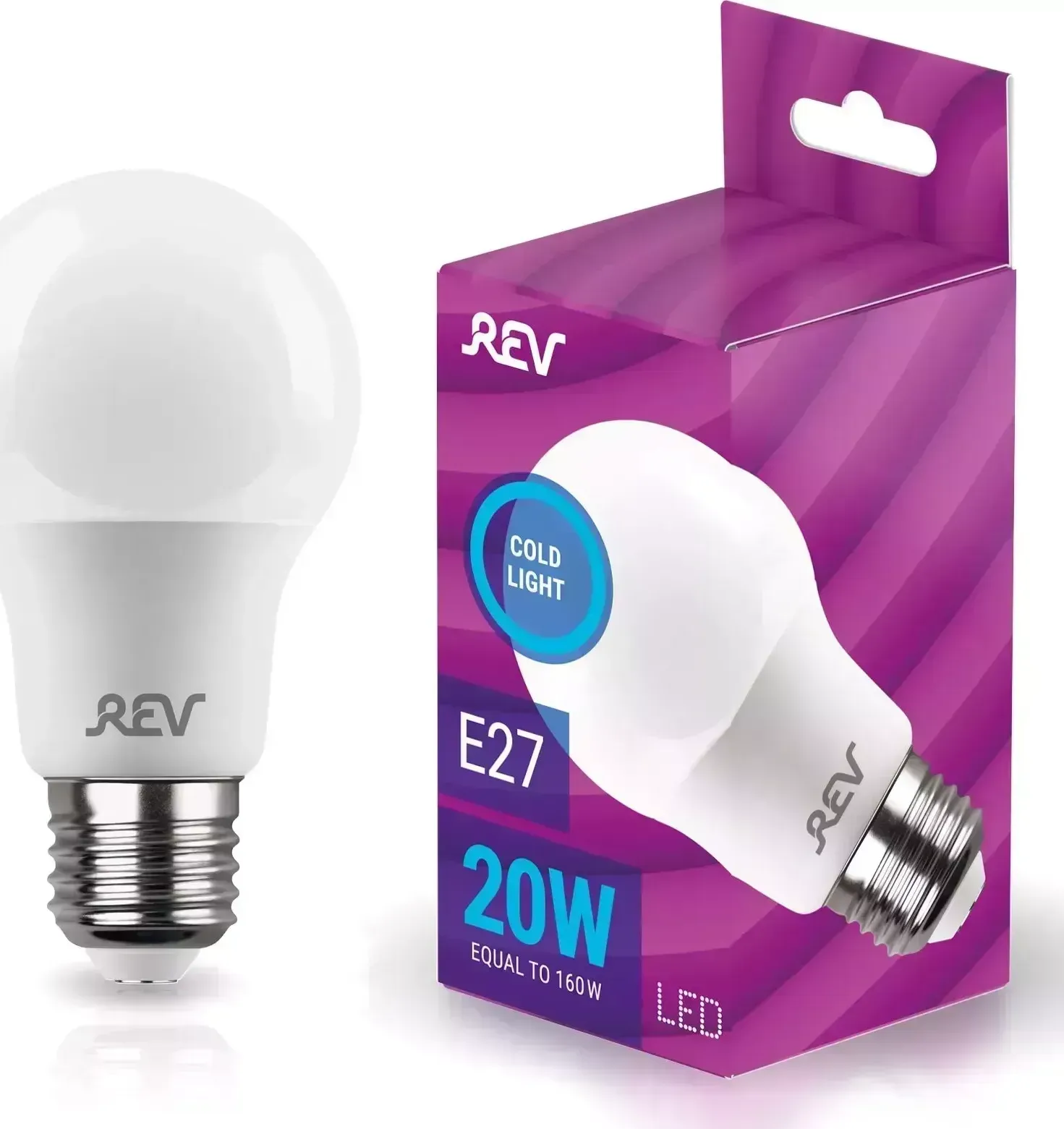 Лампа REV 32531 4 A60 Е27 20W, 6500K, дневной свет