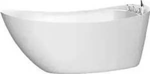 Акриловая ванна BELBANGO 170x76x70 см свободностоящая (BB25)