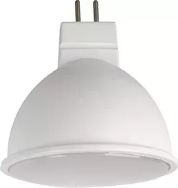 Лампа светодиодная ECOLA M7MW50ELC MR16 5,0W 220V GU5.3 2800K матовое стекло