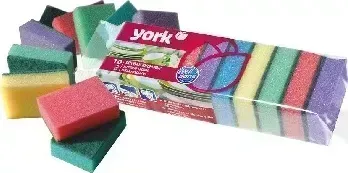 Губки для посуды YORK кухонные (Джамбо) 030030