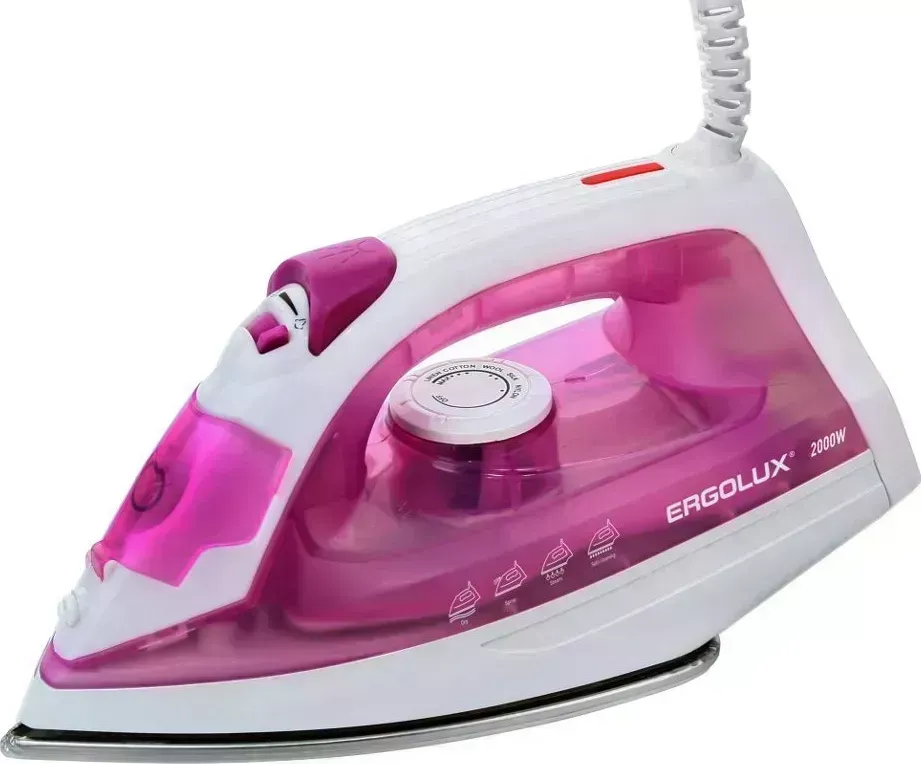 Утюг ERGOLUX ELX-SI05-C39 фиолетовый/белый