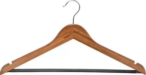 Вешалка ATTRIBUTE AHB233 наб. 3шт. универсальные BAMBOO 44см