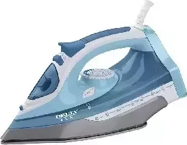 Утюг DELTA LUX DL-712 белый с серо-голубым